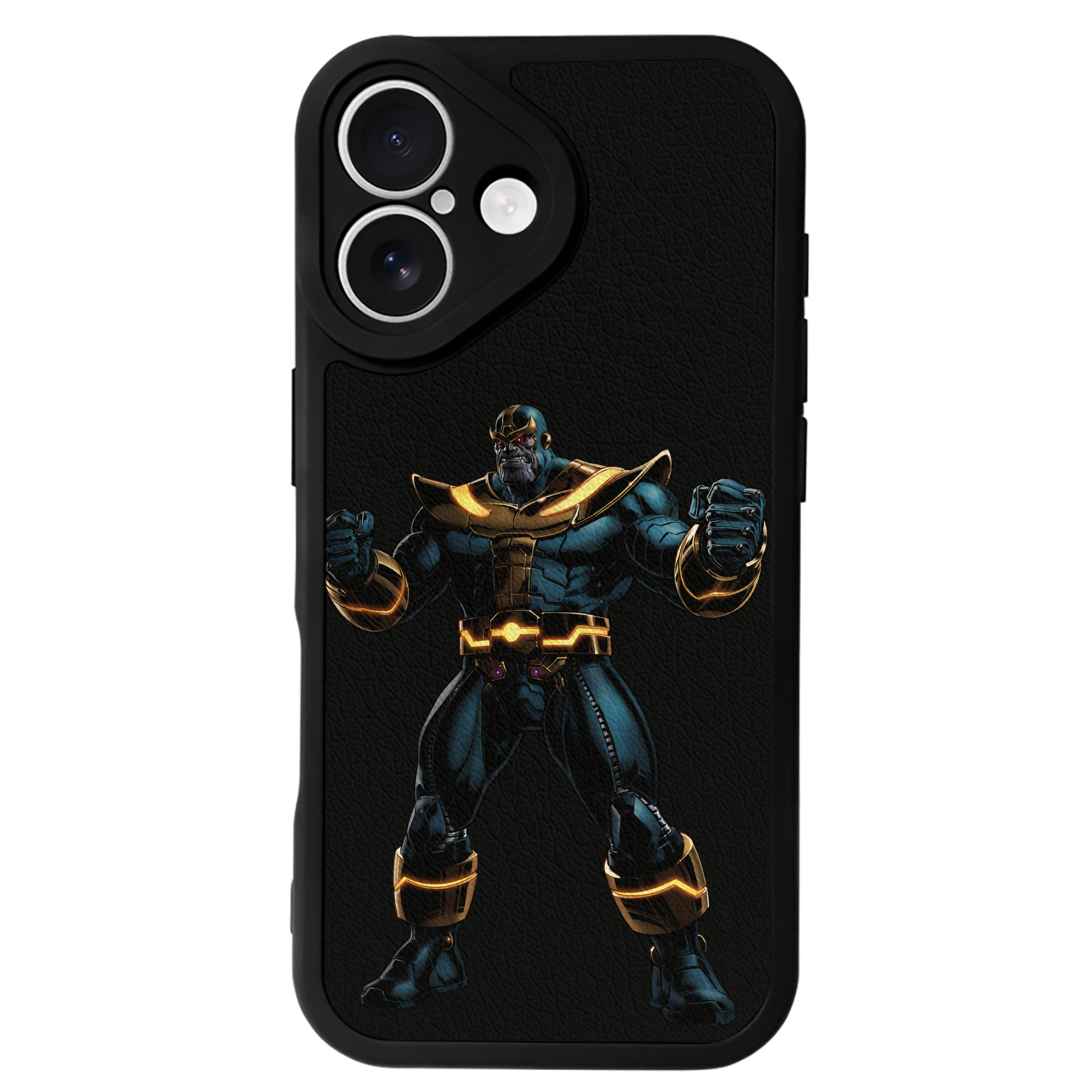 （画像用） アベンジャーズ The Avengers 【iPhone 16シリーズ対応】シリコンスマホケース（レザー調） 材質：シリコン